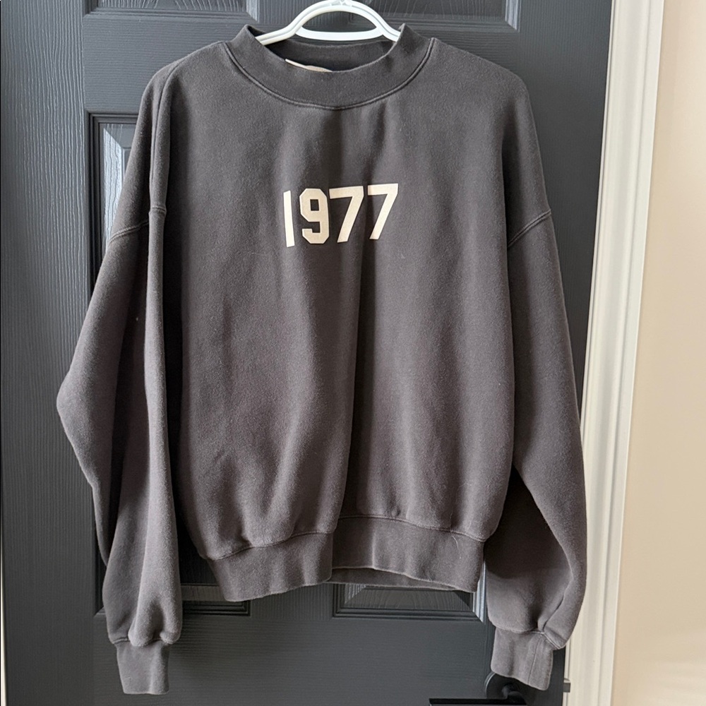 Essentials Crewneck Sweater - Dark Gray